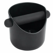 Coffee Knock Box Espresso Grinds Waste Container Tamper Bin Black – view 3