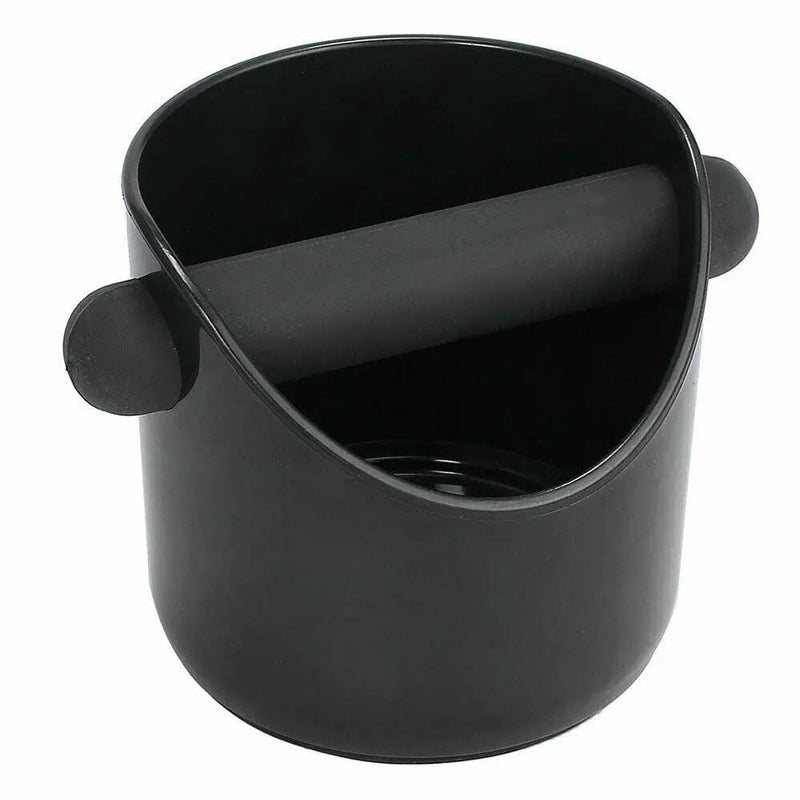 Coffee Knock Box Espresso Grinds Waste Container Tamper Bin Black – view 3