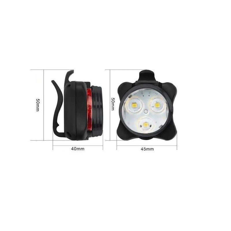 Bicycle Bike Lights Front Rear Tail Light Lamp – view 4