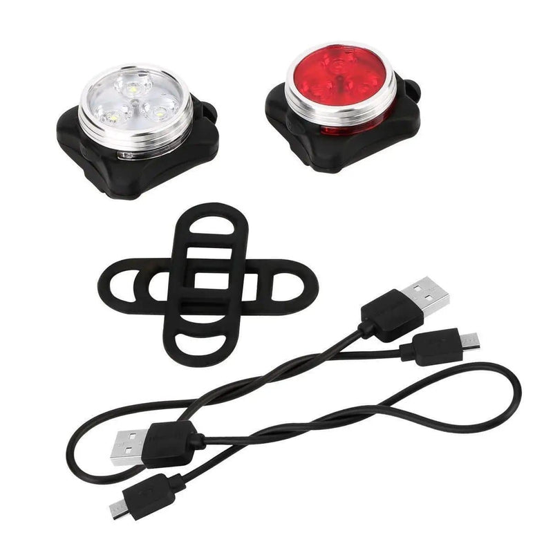 Bicycle Bike Lights Front Rear Tail Light Lamp – view 1