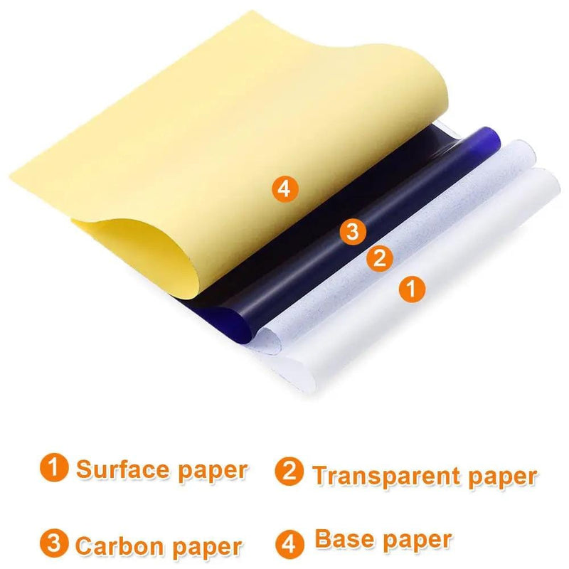 salelink.co.nz Unbranded 100x Tattoo Transfer Paper 100x Tattoo Transfer Paper | Action Outdoors NZ