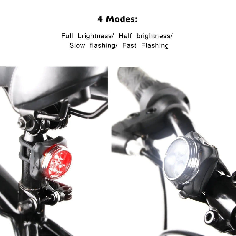 Bicycle Bike Lights Front Rear Tail Light Lamp – view 5