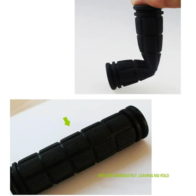 1Pair Bike Cycling Bicycle Soft Rubber Handlebar Grips – view 2