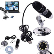 1000x 8-LED USB Digital Microscope Endoscope Magnifier Electronic Video Camera – view 1
