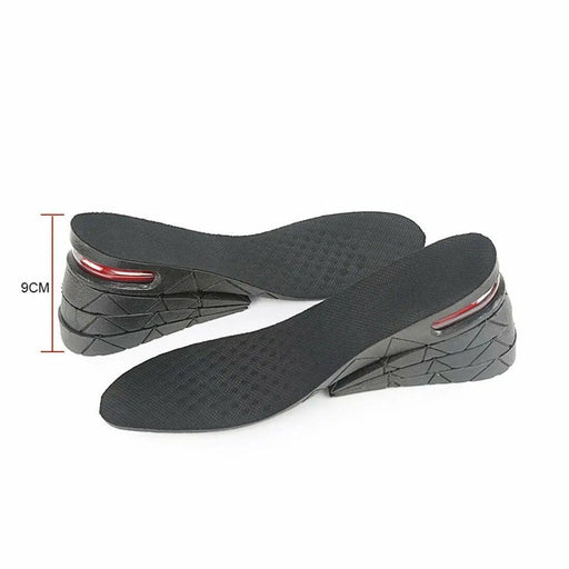 Four Layer 9CM Shoe Lift Height Increase Insoles Foam Pads Heel Insert Taller – view 2