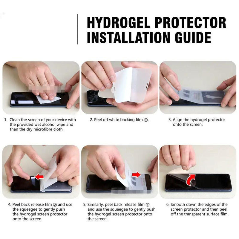 salelink.co.nz Unbranded SAMSUNG S8+ S9+ PLUS Screen Protector Soft Flim Galaxy S8 Plus S9 Plus Auto Repair Screen Protector