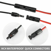2x 5m Solar Panels Extension Cable MC4 Connector Black & Red PV Wires 4mm2 – view 3