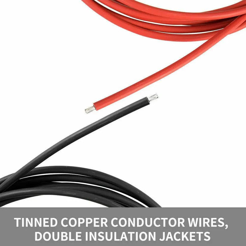 2x 5m Solar Panels Extension Cable MC4 Connector Black & Red PV Wires 4mm2 – view 4
