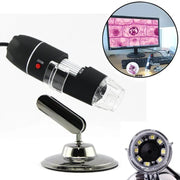 1000x 8-LED USB Digital Microscope Endoscope Magnifier Electronic Video Camera – view 2