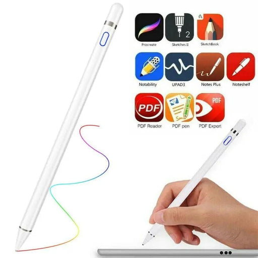 Digital Active Stylus Pen Pencil For Apple iPad Touchscreen Fine Tip 1.4mm New – view 2