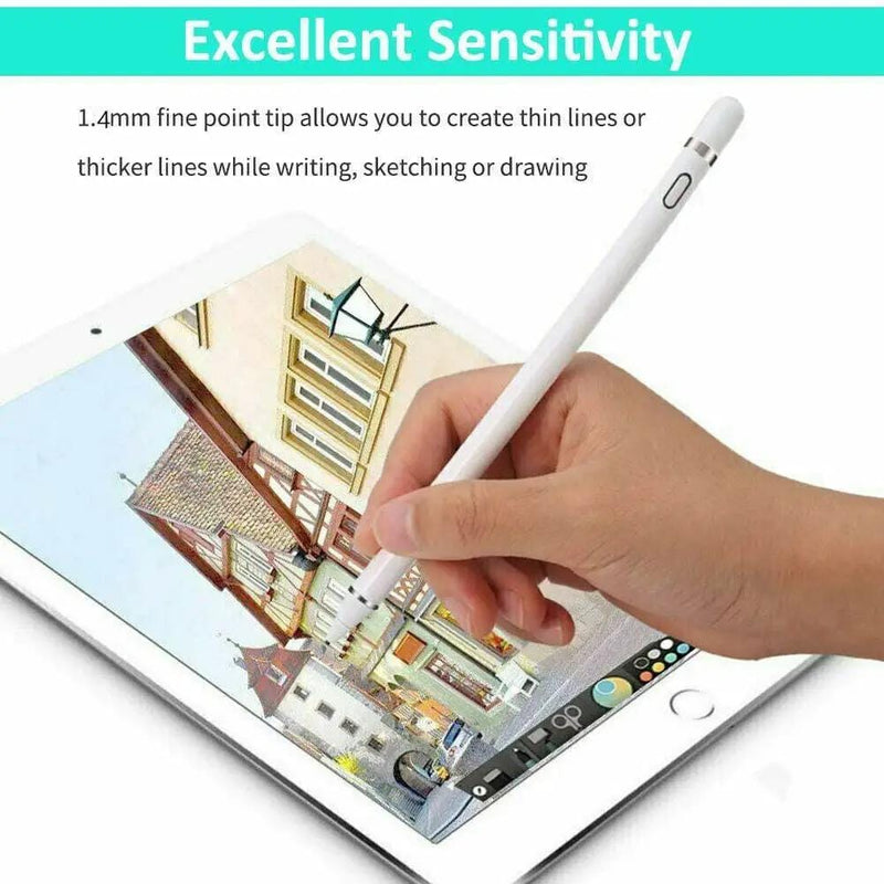 Digital Active Stylus Pen Pencil For Apple iPad Touchscreen Fine Tip 1.4mm New – view 4