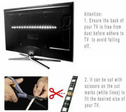salelink.co.nz Unbranded 1M USB 60LED 5050 Strip Light Christmas TV Backlight 1M USB RGB LED TV Backlight Kit With IR Remote