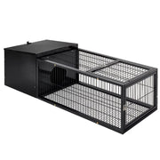 120cm Rabbit Cage Rabbit Hutch Pet Cage Playpen Enclosure Run – view 1