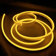 5M Yellow 12V Flex LED Strip Neon Rope Light Silicone – view 1