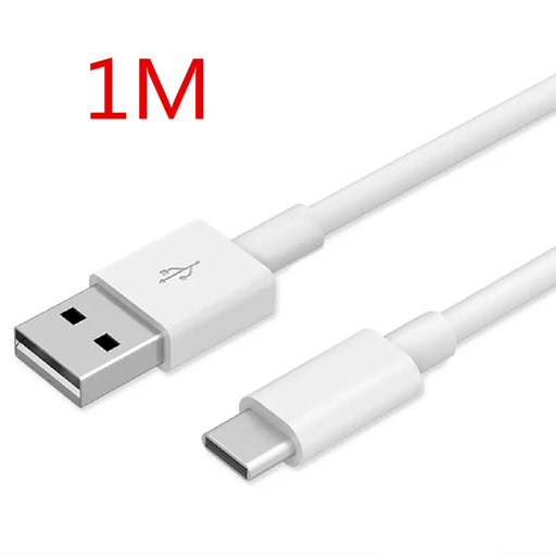 salelink.co.nz Unbranded 1 Meter USB 2.0 to Type C Charging Cable USB A To USB C Cable Type C USB 2 White 1m