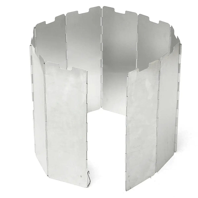 Folding Camping Stove Windscreen Cooker Wind Shield – view 1