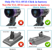 Click in Battery For Dyson V11 Outsize SV15 by salelink.co.nz