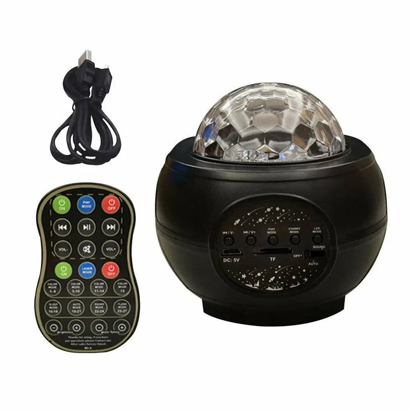 salelink.co.nz Unbranded Galaxy Starry Projector Light Galaxy Starry Night Projector With Ocean Wave LEDs