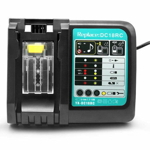 For Makita DC18RC 18V Battery Charger BL1850B BL1860B – view 2