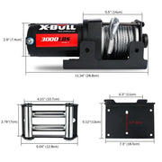 salelink.co.nz X-BULL X-BULL Electric Winch 3000LBs X-BULL Electric Winch 3000LBs | Action Outdoors NZ