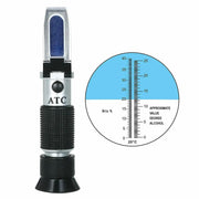Brix Refractometer ATC 0-32% Specific Gravity Hydrometer For Homebrew Beer Wort – view 4
