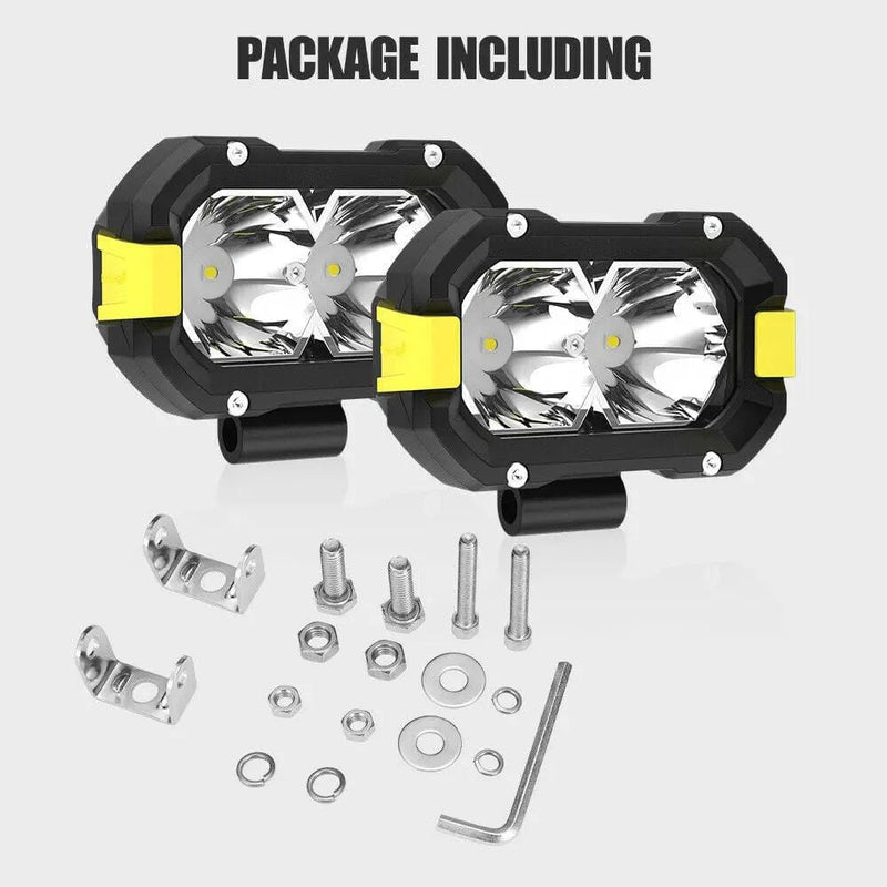 Pair 4inch Osram LED Work Light Bar Pods Fog Driving Lamp Reverse 4x4 – view 5