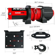 salelink.co.nz X-BULL X-Bull Electric Winch 5000LBS X-Bull Electric Winch 5000LBS | Action Outdoors NZ