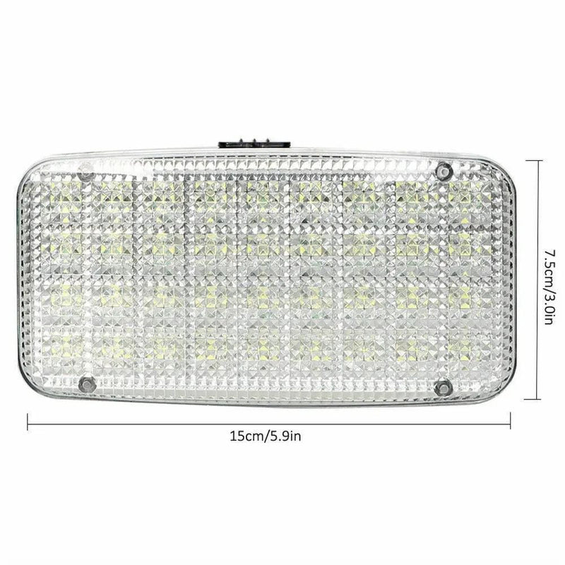 salelink.co.nz Unbranded 2pcs 36LED 12V Interior Lights Roof Camper Caravan 36LED 12V Interior Lights for Camper Caravan Roof