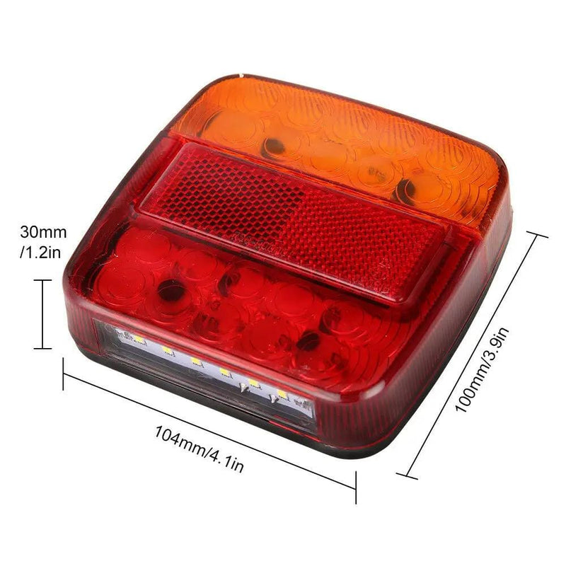 salelink.co.nz Unbranded 12V LED Tail Lights Trailer Light 12V LED Tail Lights Trailer Light | Action Outdoors NZ
