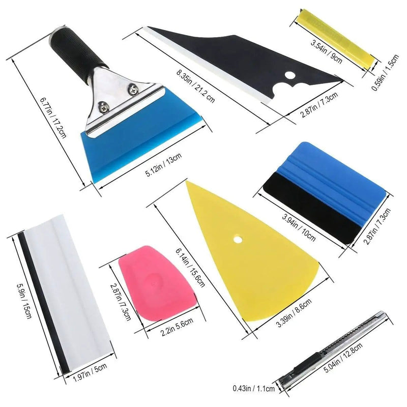 Car Window Tint Tools Kit Scraper Film Tinting Installation – view 2