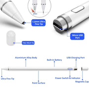 Digital Active Stylus Pen Pencil For Apple iPad Touchscreen Fine Tip 1.4mm New – view 3