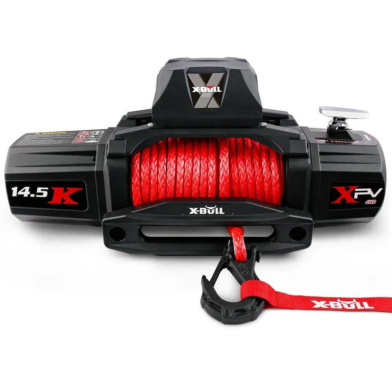 salelink.co.nz X-BULL X-BULL Electric Winch 14500lbs X-BULL 12V 14500lb Electric Winch With Synthetic Rope
