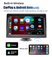 7" Apple Carplay Car Stereo Radio Bluetooth Camera – view 2