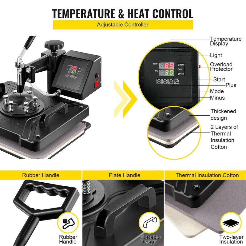 salelink.co.nz Unbranded Heat Press Transfer Machine Heat Press Transfer Machine | Action Outdoors NZ