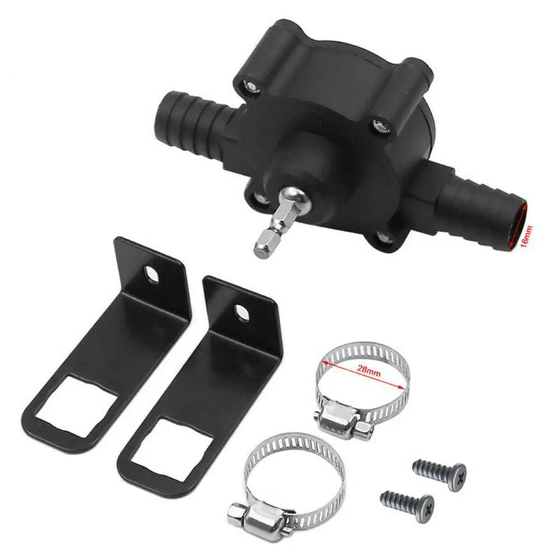 Hand Electric Drill Drive Self Priming Pump Water Oil Transfer – view 2