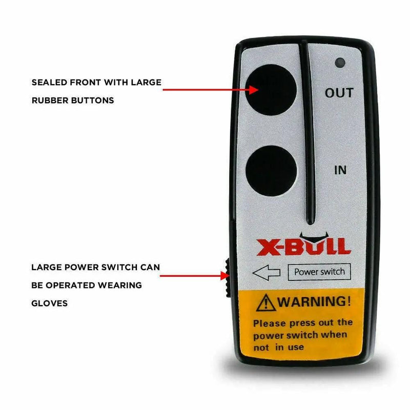 salelink.co.nz X-BULL X-BULL Wireless Winch Remote Control X-BULL Wireless Winch Remote Control | Action Outdoors NZ