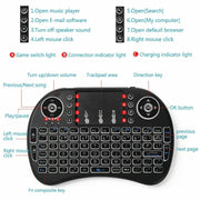 Mini Wireless Keyboard with Touchpad for TV PC android SNU – view 3
