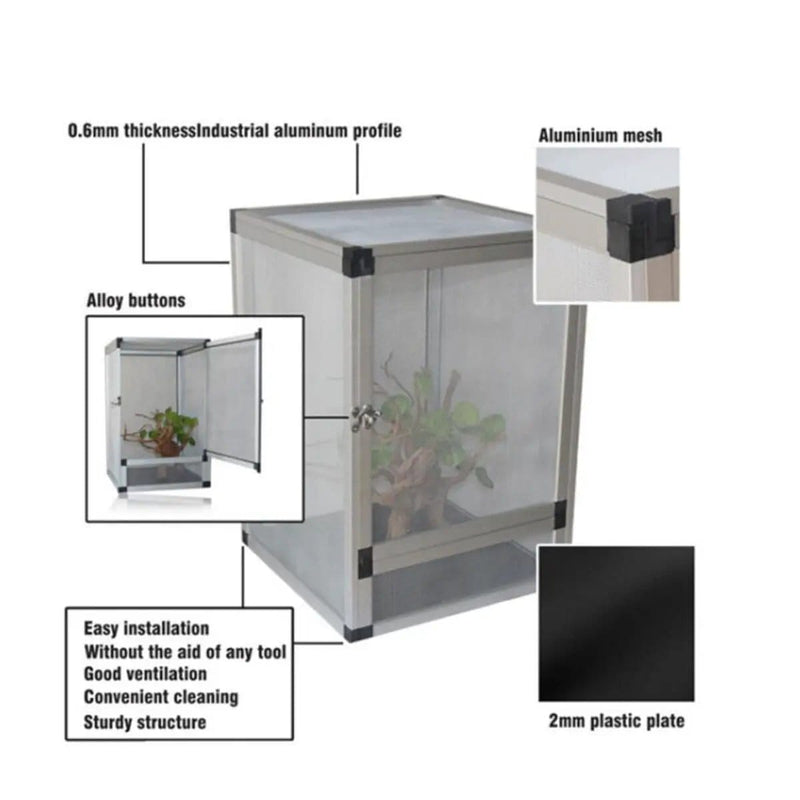 32*32*46cm Aluminum Alloy Reptile Enclosure – view 3