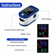 salelink.co.nz Unbranded Finger Pulse Oximeter Finger Pulse Oximeter | Action Outdoors NZ