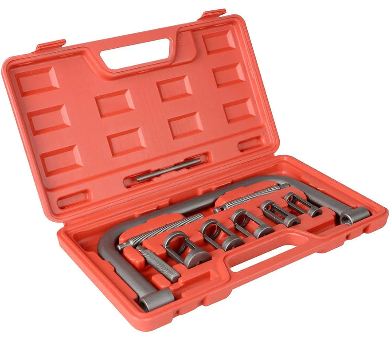 10pc Valve Spring Compressor Tool Kit for Car Motorcycle Petrol Engines – view 1