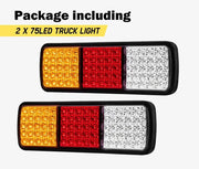 2x LED Tail Lights Stop Indicator Reverse 12V Ute Trailer Caravan Truck – view 6