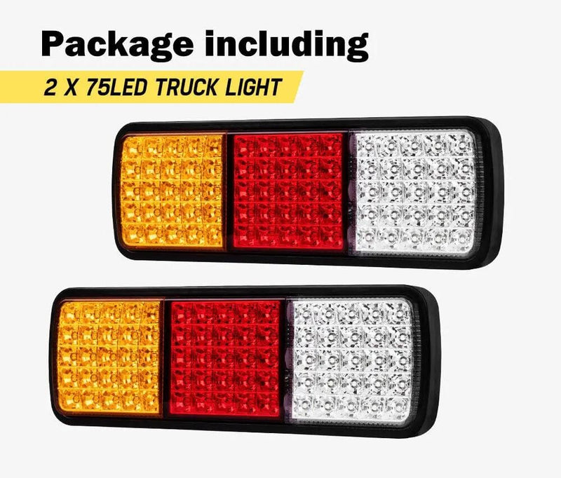 2x LED Tail Lights Stop Indicator Reverse 12V Ute Trailer Caravan Truck – view 6