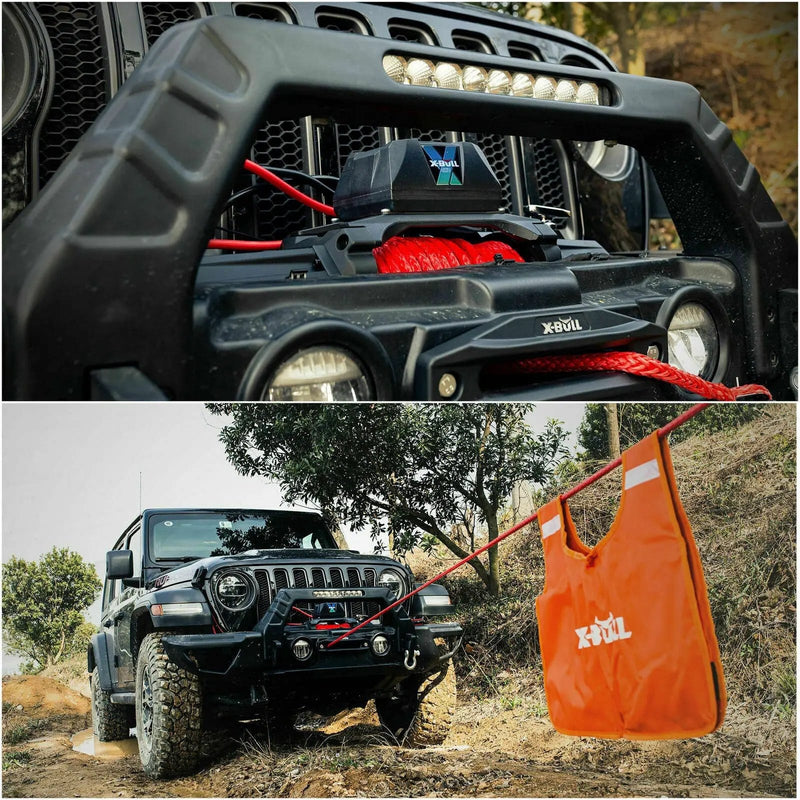 salelink.co.nz X-BULL X-BULL Electric Winch 14500lbs X-BULL 12V 14500lb Electric Winch With Synthetic Rope
