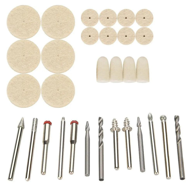 350PCS Rotary Tool Accessories Kit Grinding Polishing Shank Craft Bits – view 4