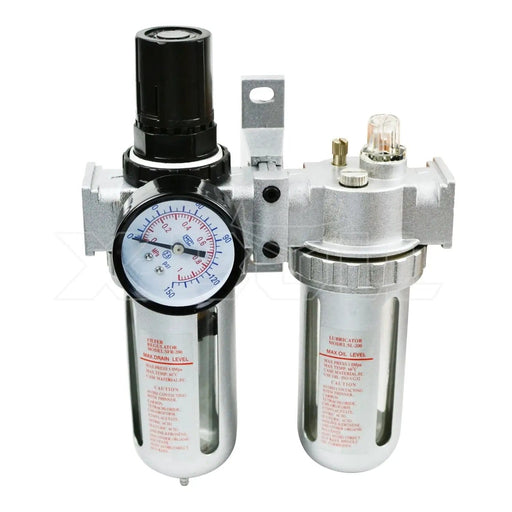 Air Compressor Oil Moisture Water Trap Filter Lubricator Regulator Mount Fitting – view 1