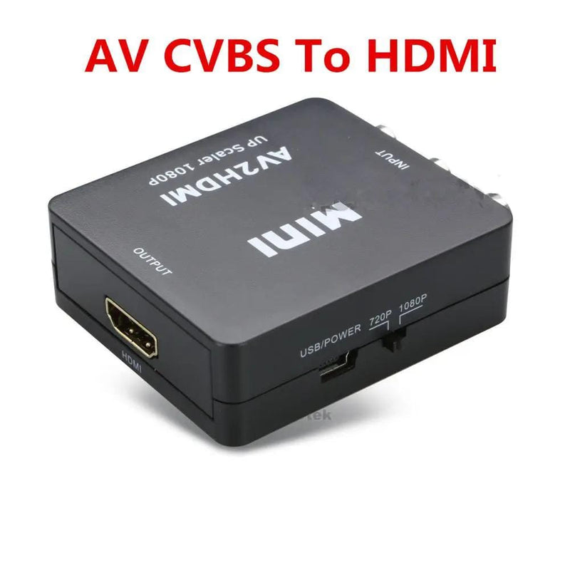 salelink.co.nz Unbranded AV to HDMI Converter AV To HDMI Upscaler Converter 720p Or 1080p