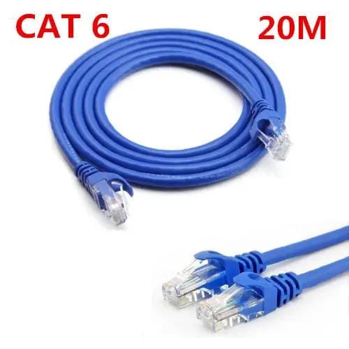 salelink.co.nz Unbranded 20M Ethernet Network LAN Cable CAT6 Cat6 Ethernet Cable 20M LAN Network Patch Cord