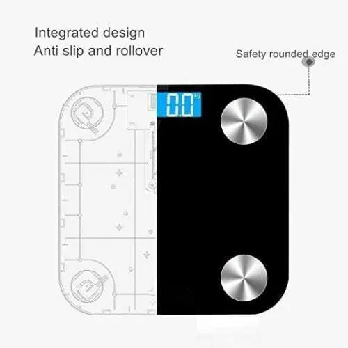 salelink.co.nz Unbranded BMI Scales Bluetooth Body Fat Scale With App Sync And 8 Metrics