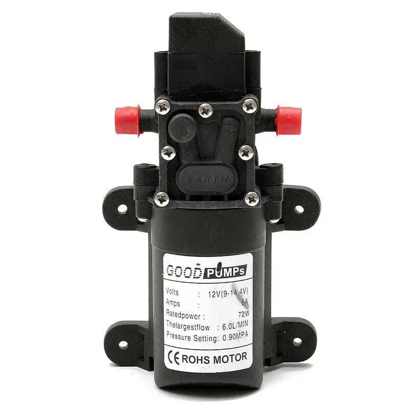 salelink.co.nz Unbranded 12V Water Pump 130PSI High Pressure Caravan 12V High Pressure Water Pump 130 PSI 6 LPM Caravan Boat