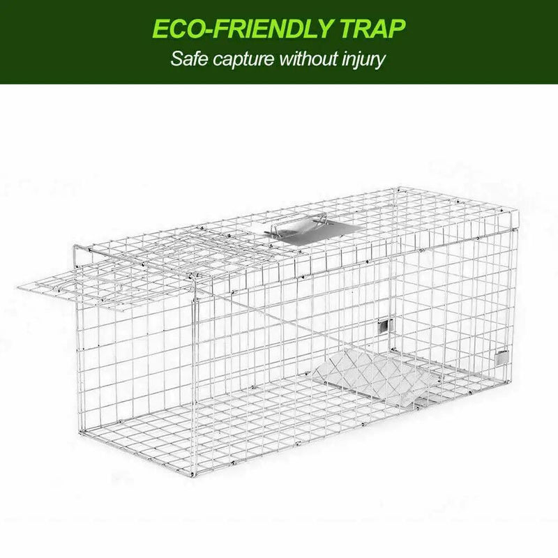 salelink.co.nz Unbranded Animal Trap 79x28x33cm Possum Trap Animal Trap 79x28x33cm Possum Trap | Action Outdoors NZ